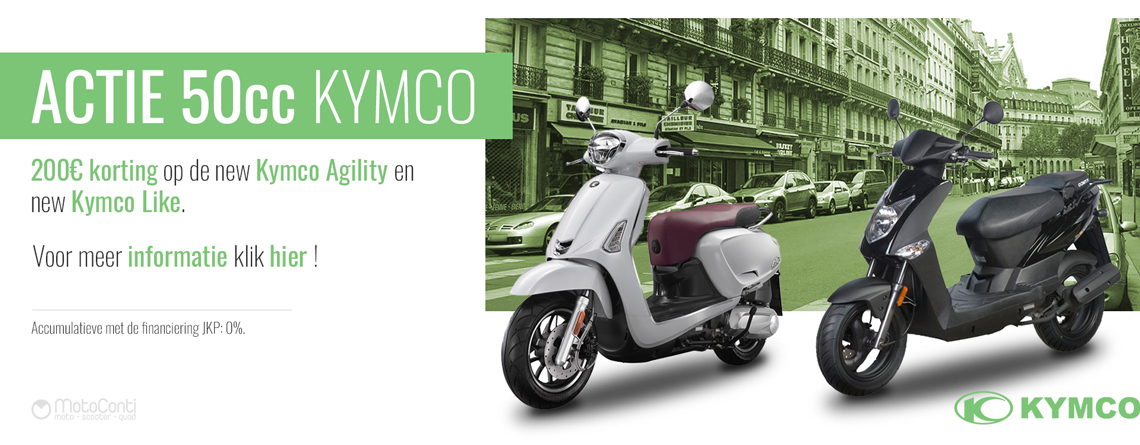 Korting 50cc Kymco Korting 50cc Kymco